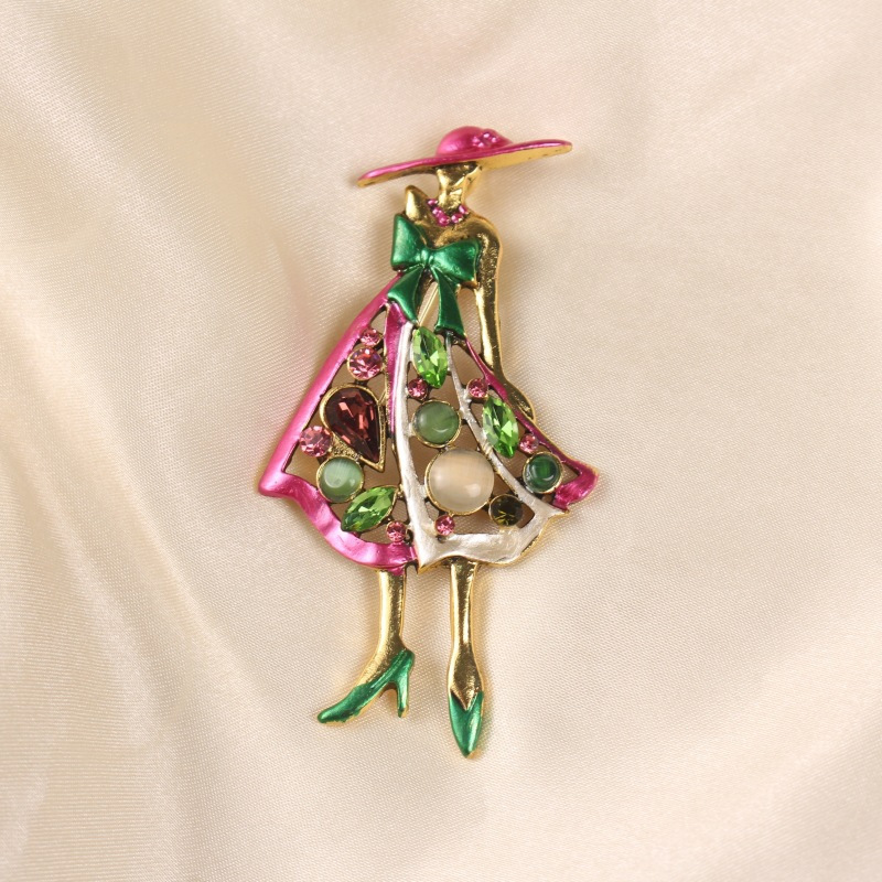 Women Accessories Images - Broche de fille d'image de tempérament