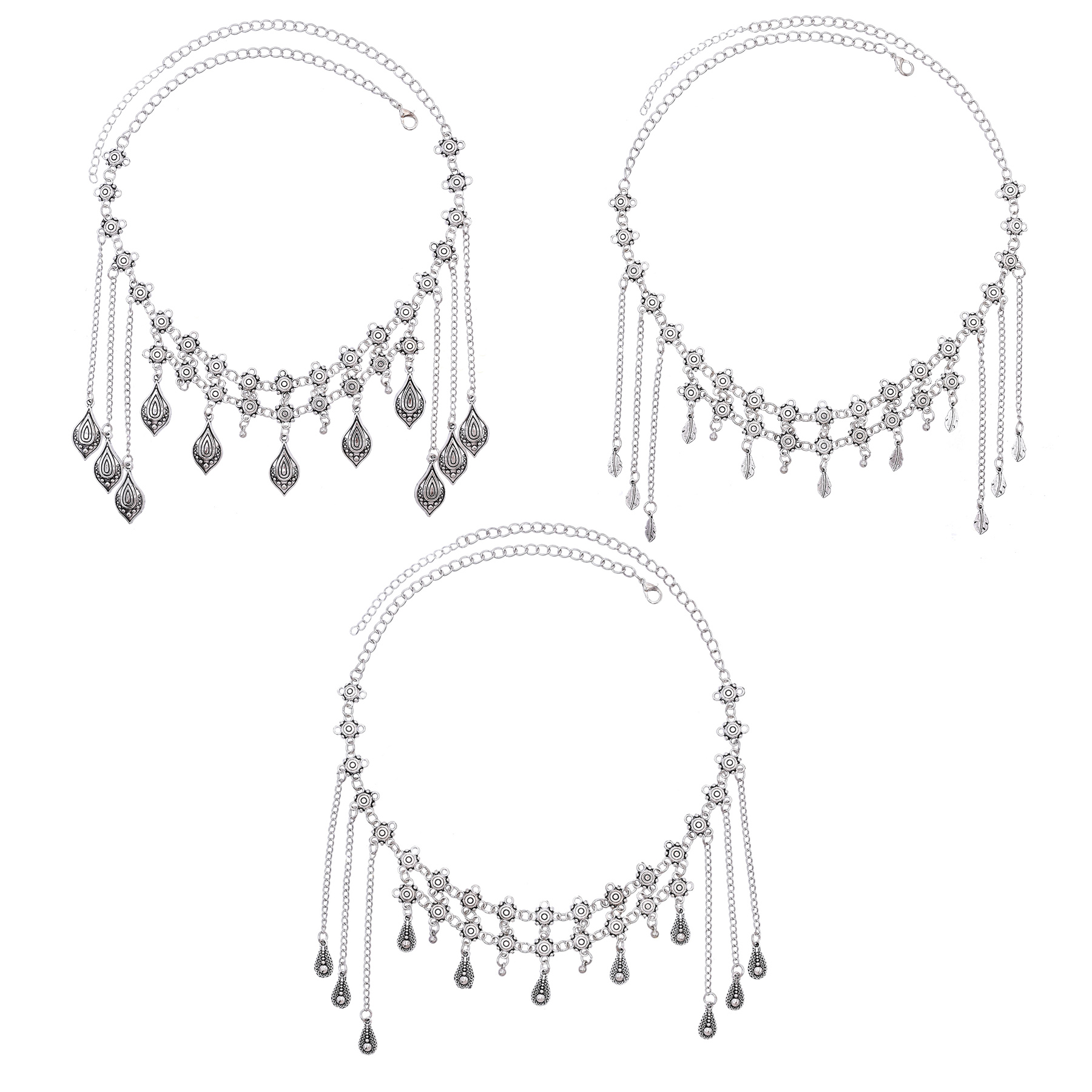 Women Accessories Nepal - Chaîne de front vintage en alliage
