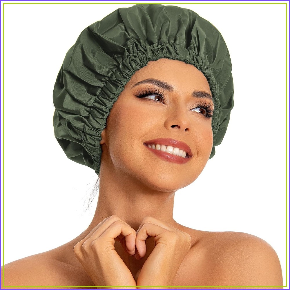 Women Accessories Images - Bonnet de douche imperméable réutilisable pour