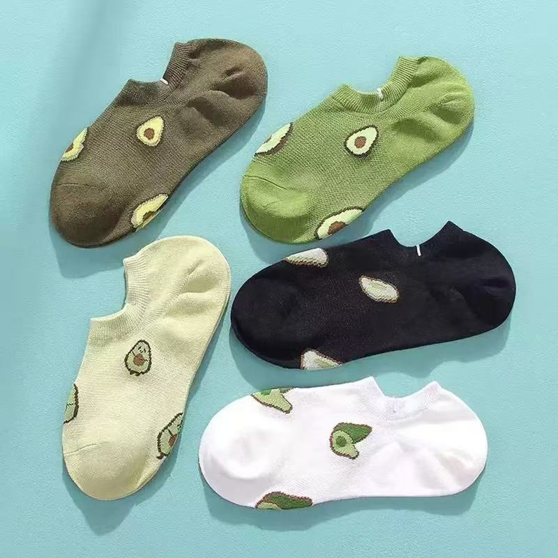 Women'S Ankle Accessories - 5 paires de chaussettes courtes à