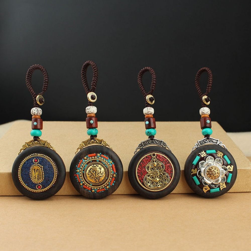 Women Accessories Nepal - Porte-clés de voiture en bois d'ébène
