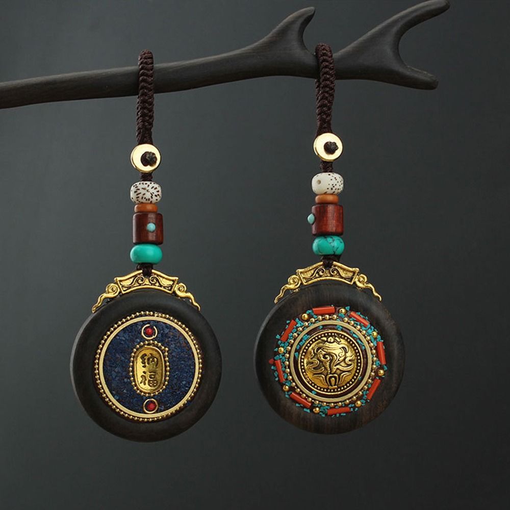 Women Accessories Nepal - Porte-clés de voiture en bois d'ébène