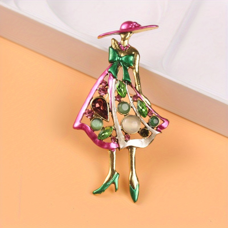 Broche de fille d'image de tem - Women Accessories Images avis et prix