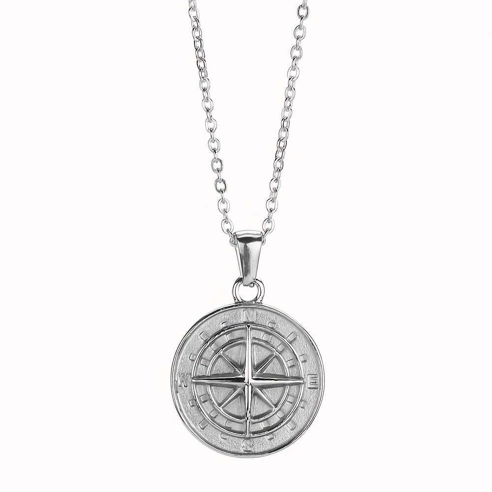 Collier pendentif rond en form - Coin Necklace Delicate avis et prix