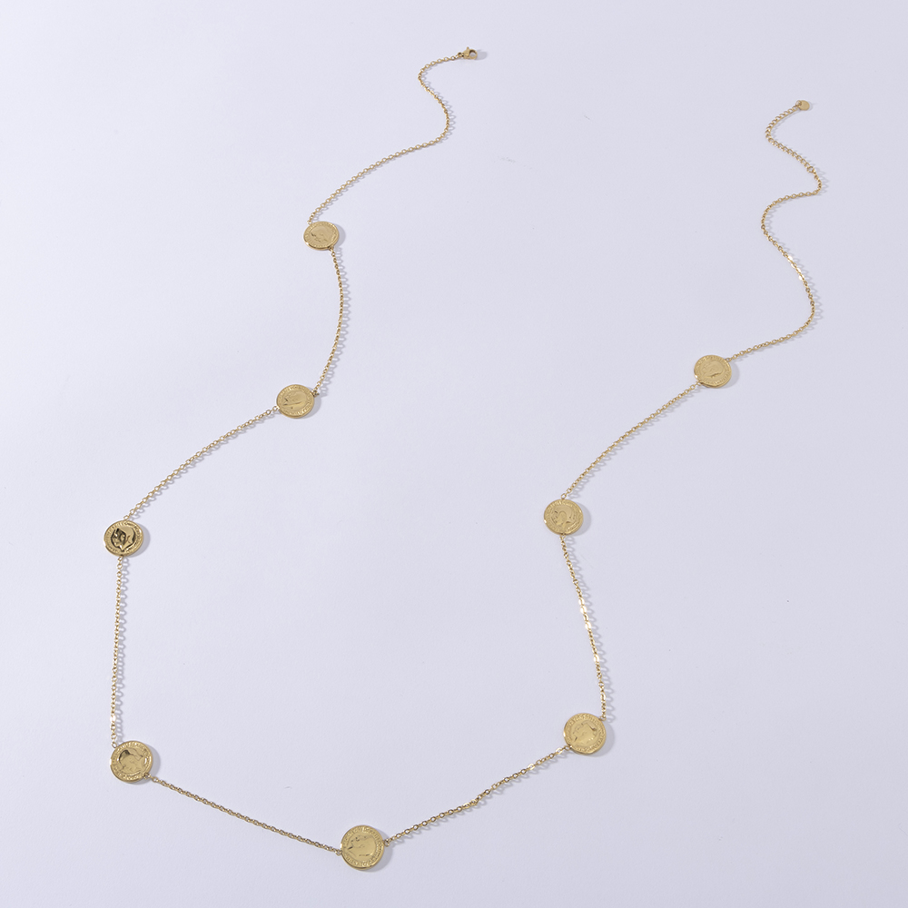 LUIZADA – collier Design à la  - Coin Necklace Delicate avis et prix