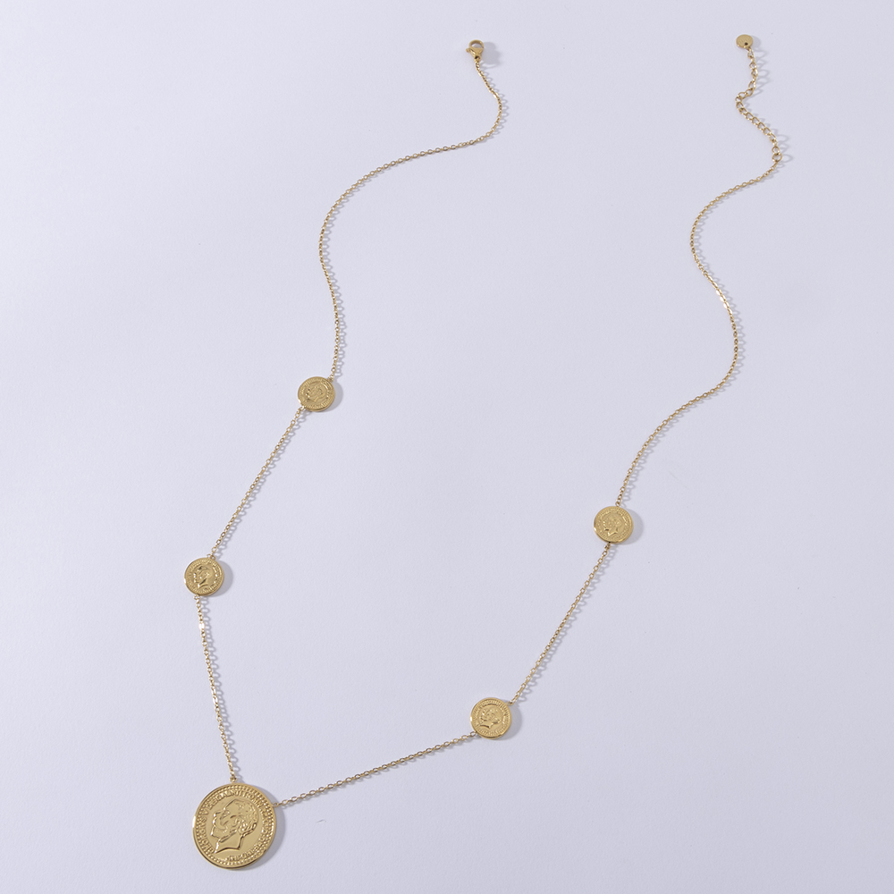 LUIZADA – collier Design à la  - Coin Necklace Delicate avis et prix