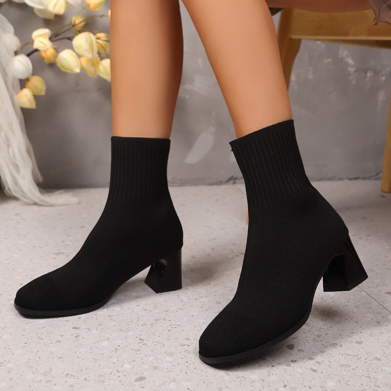 Bottines tricotées à talons ha - Women'S Ankle Accessories avis et prix