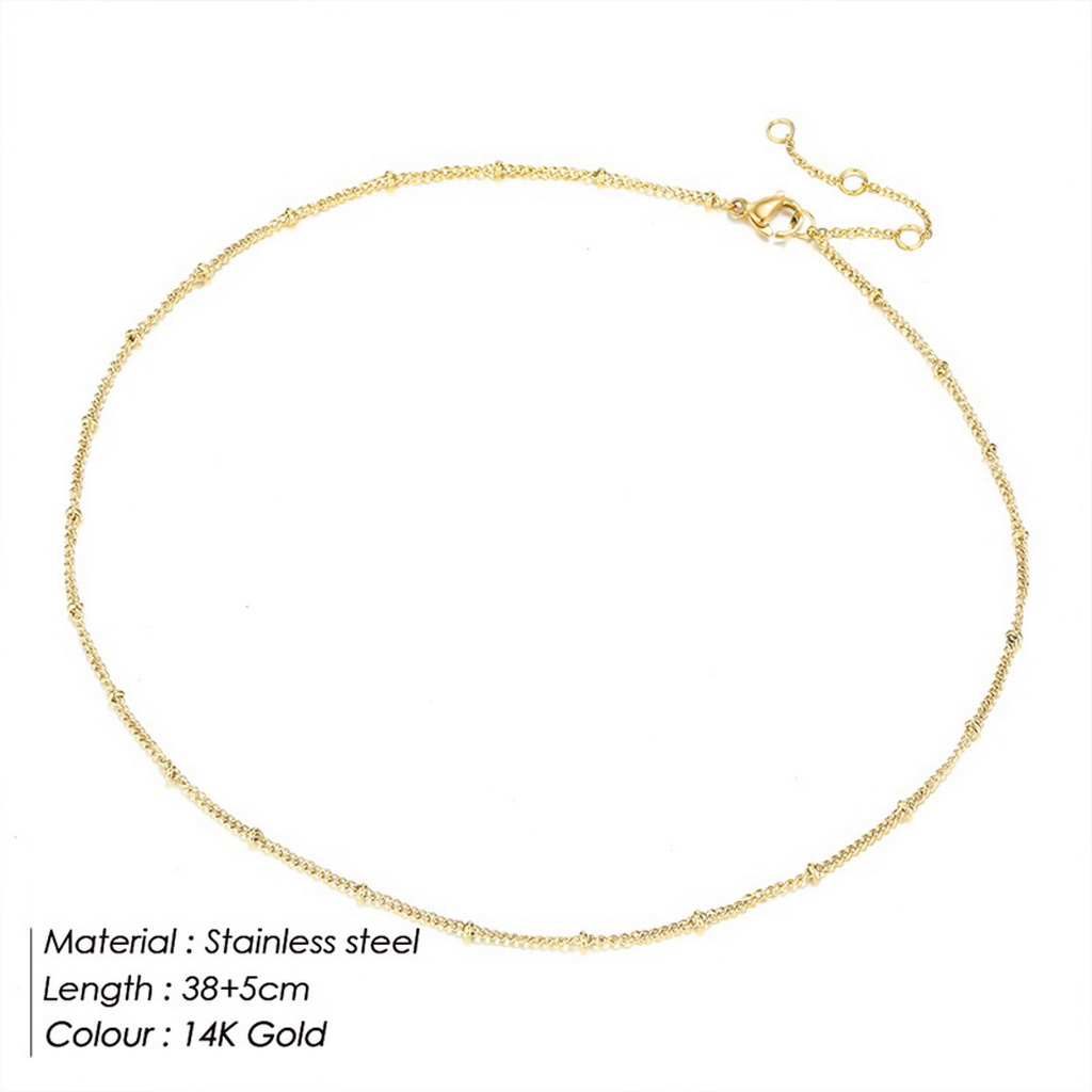 Ensemble de colliers superposé - Coin Necklace Delicate avis et prix