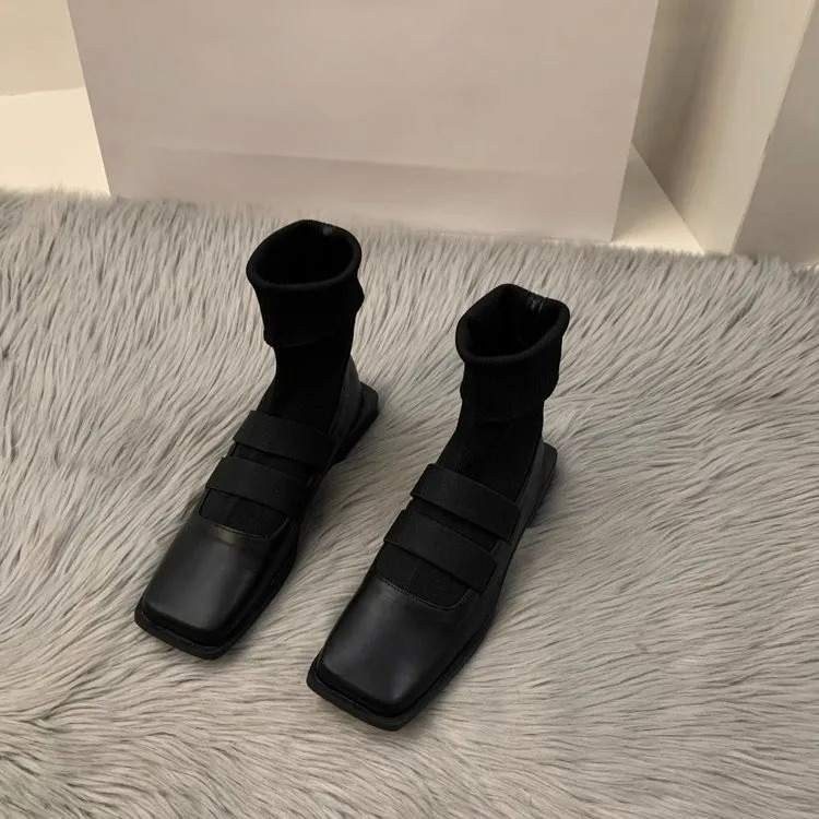 Bottes chaussettes carrées tri - Women'S Ankle Accessories avis et prix