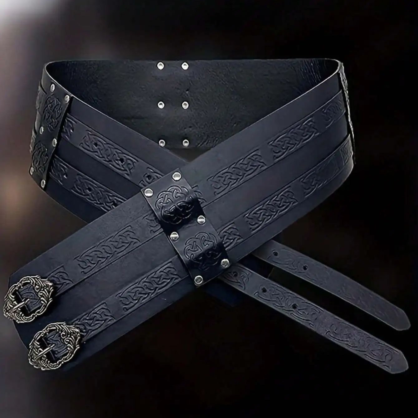 Ceinture large en relief Vikin - Women'S Viking Accessories avis et prix
