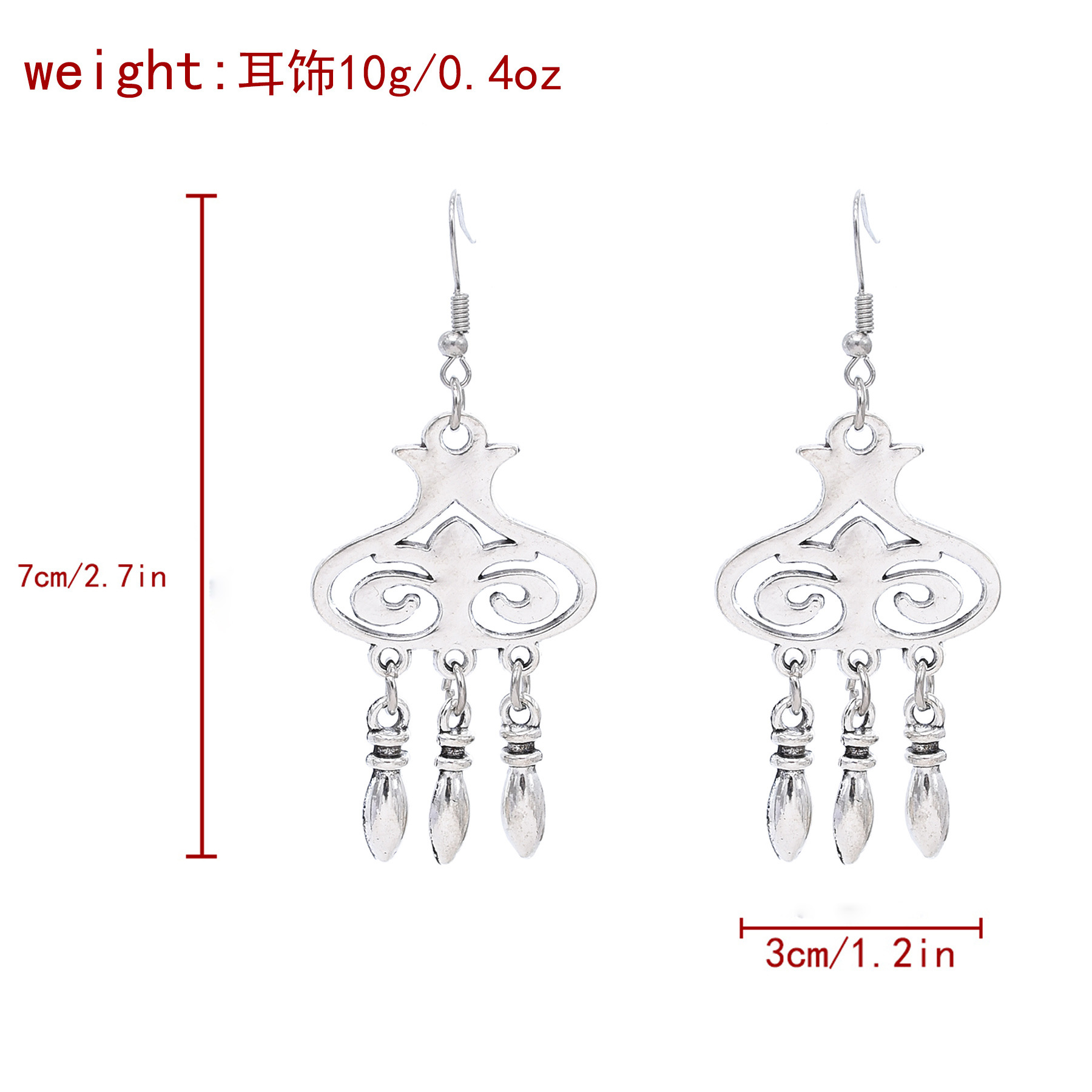 Boucles d'oreilles Vintage en  - Women Accessories Nepal avis et prix