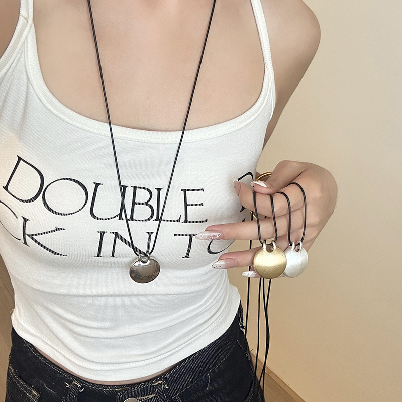 Collier long avec pendentif sa - Women Accessories Chain avis et prix