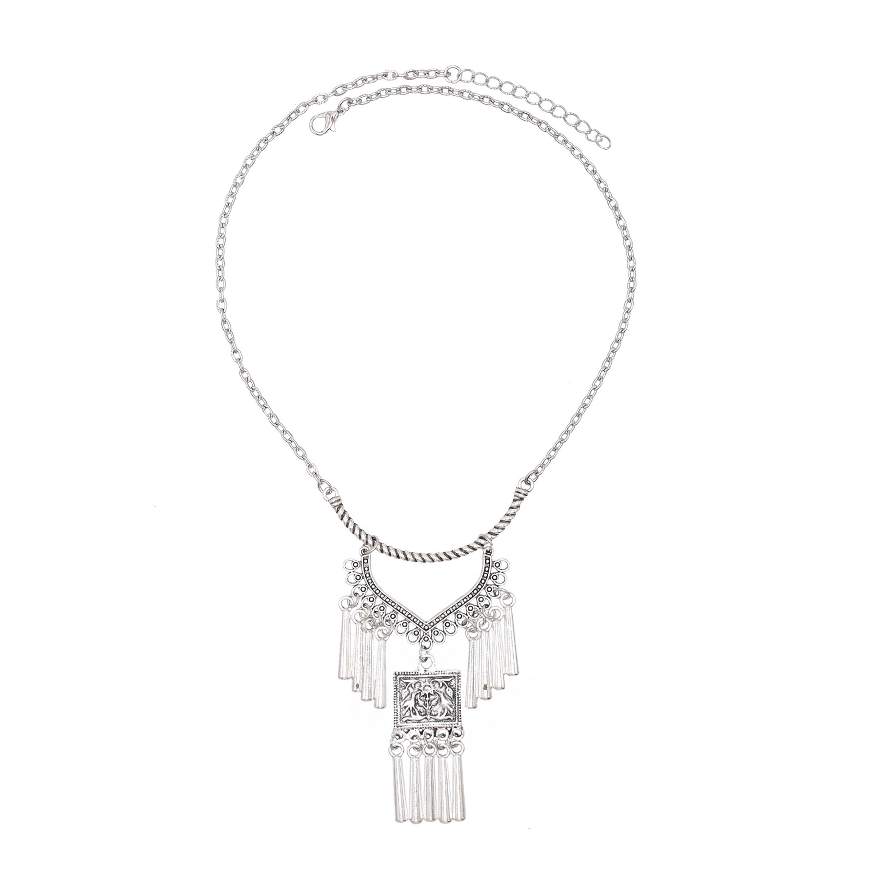 Collier pendentif ethnique arg - Women Accessories Nepal avis et prix
